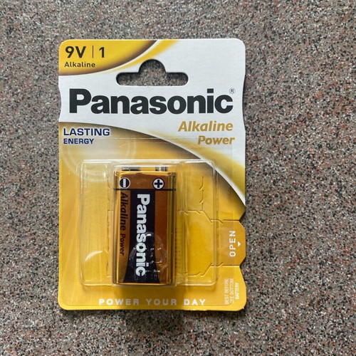 Panasonic 9V battery new