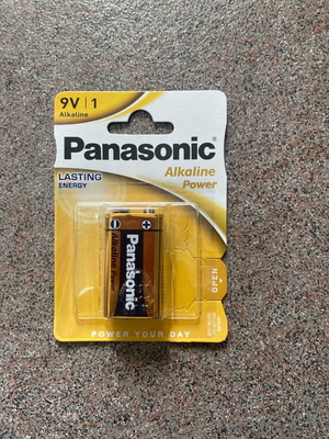 Panasonic 9V battery new