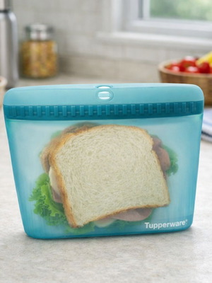 Tupperware Silicone Bag Medium 1lt New