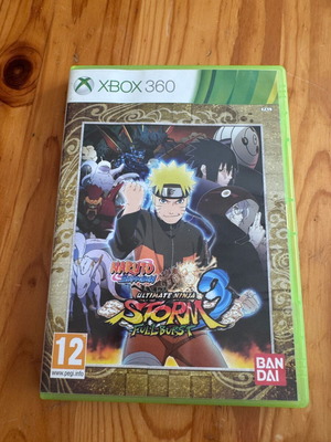 Naruto Ultimate Ninja Storm 3 Full Burst Xbox 360 like new
