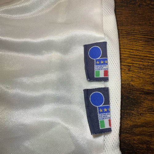 Francesco Totti Italy Euro 2004 Away Jersey used, authentic