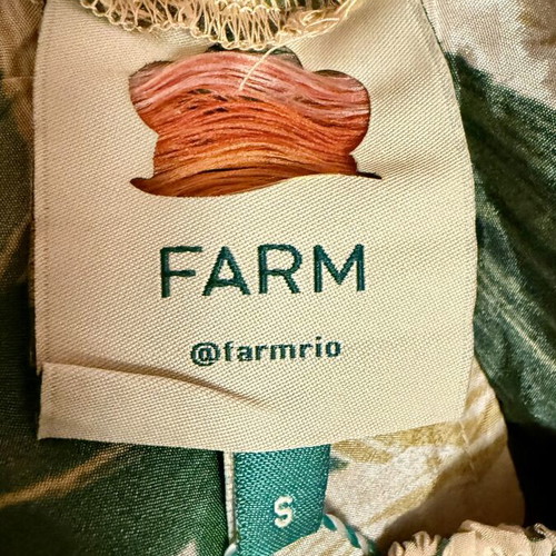 Farm Rio Tropical Isla One-Shoulder Jumpsuit size S new with tags