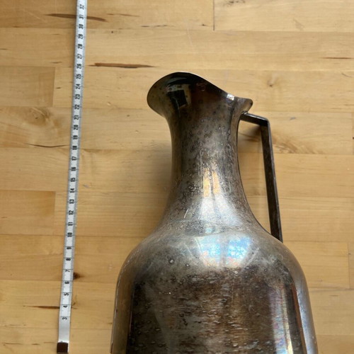 Silver plate sealed pitcher used