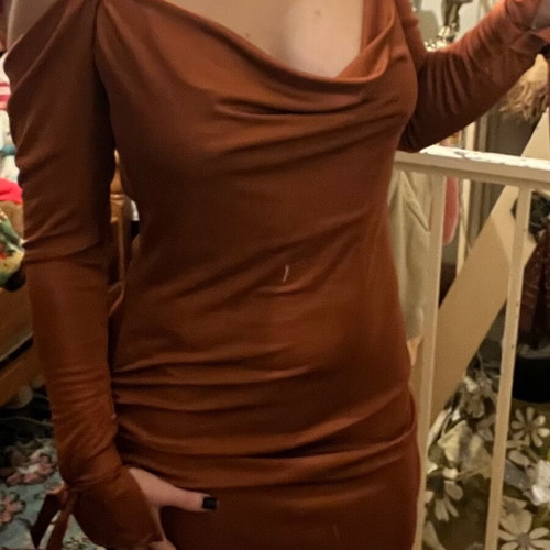 Studio83 dress new, orange, size S