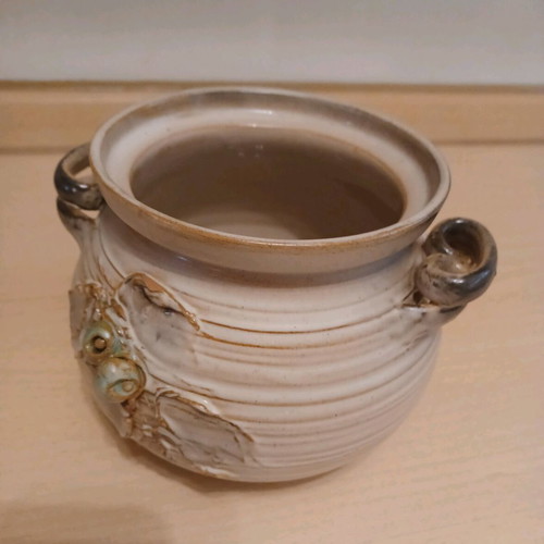 Ceramic vase antique with handles like new