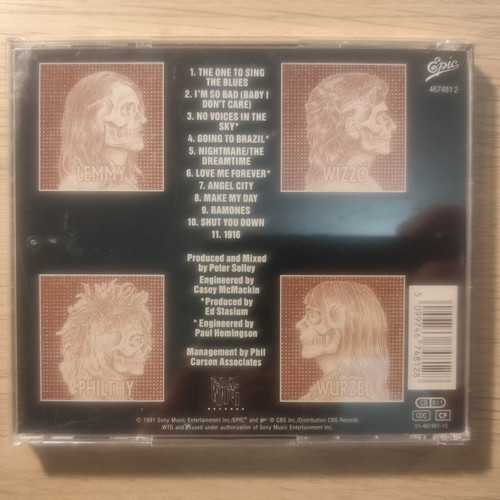 Motörhead 1916 CD like new, metal