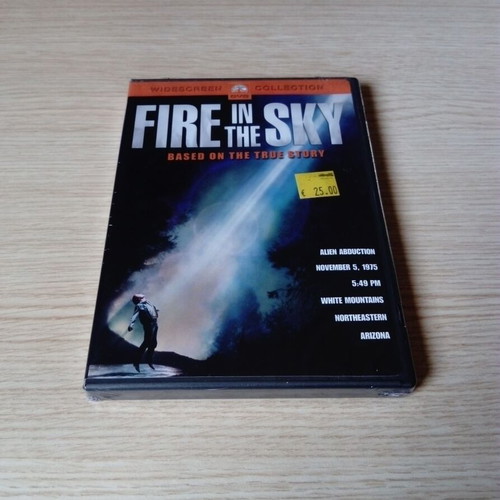 Fire in the Sky DVD new, horror genre, English subtitles
