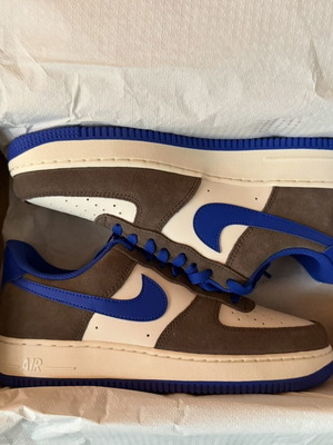 Nike Air Force 1 '07 LV8 sneakers new, white and blue, sizes 39-40.5
