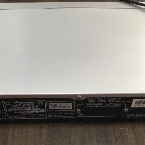 Pioneer DVD Player DV-2750 used without remote control
