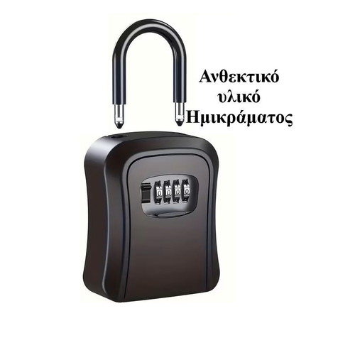 Key holder hanging made of semi-alloy for Airbnb new, black
