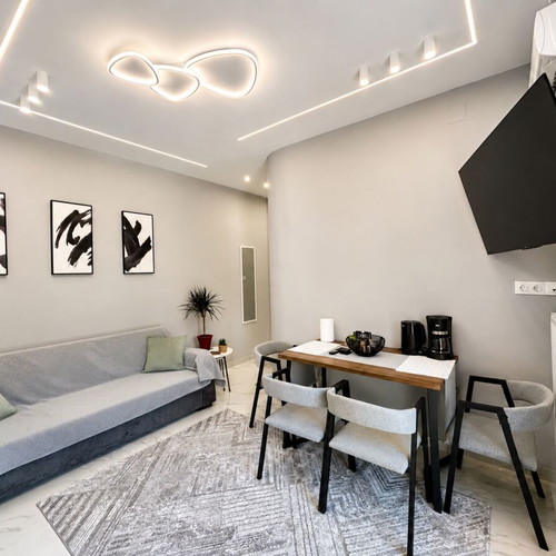 Apartment 2 bedrooms renovated penthouse with large terrace in Thessaloniki center