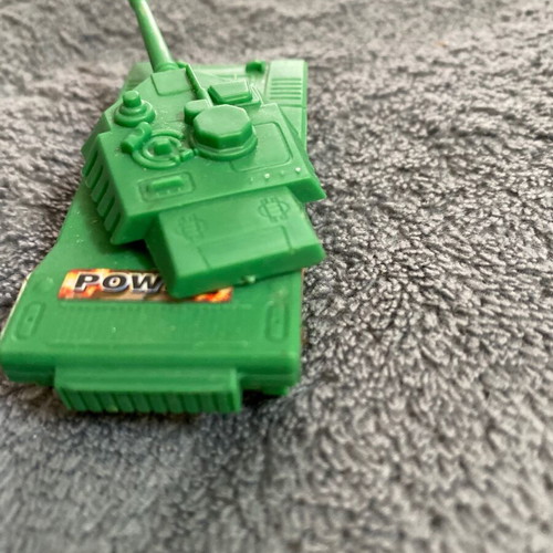 Tank Leopard 1 miniature used, plastic from the 80s
