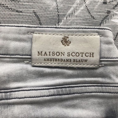 Maison Scotch La Parisienne Super Skinny Zip Jeans used, size 27, gray