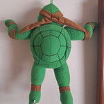 Vintage Teenage Mutant Ninja Turtle plush 50cm, excellent condition