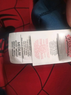 Αποκριάτικη στολή Spiderman Marvel αυθεντική μέγεθος medium παιδική σαν καινούργιο