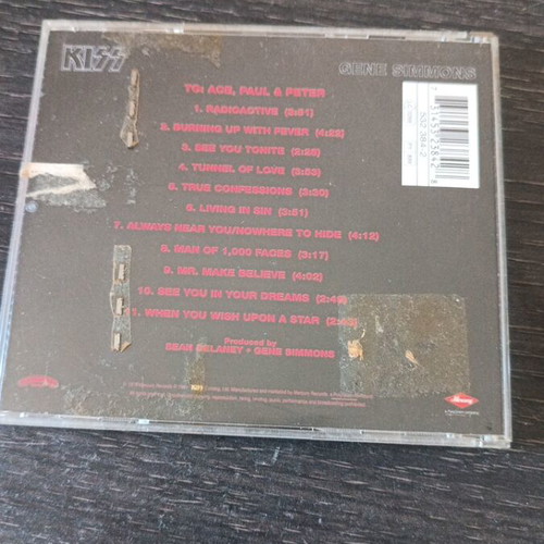 Kiss CD metal album