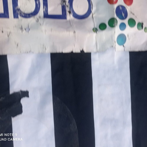 PAOK Sikabala Jersey used with faded name and damaged print