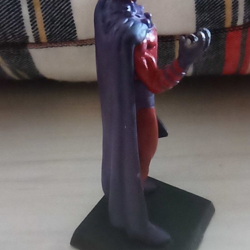 Magneto Marvel figure used, lead, 9.5 cm