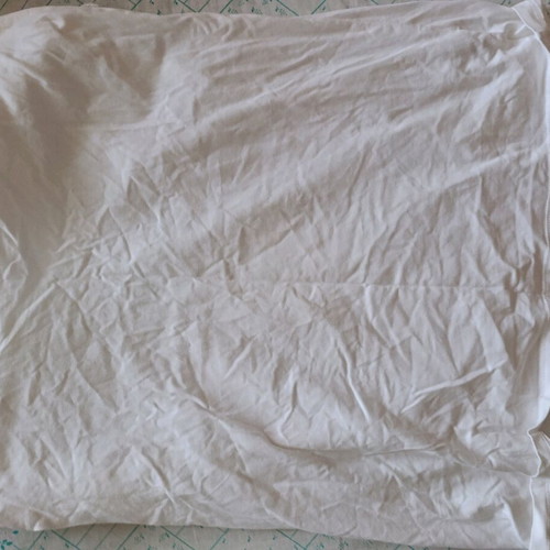 White Zara top with pads used