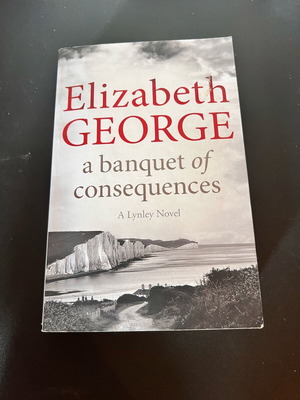 A Banquet of Consequences Elizabeth George μεταχειρισμένο αγγλικό βιβλίο