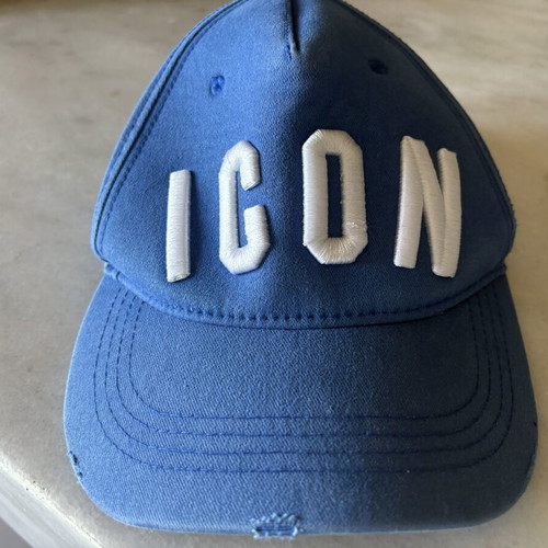 Dsquared2 hat used, blue, one size