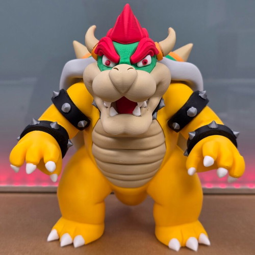 3D figure Bowser Super Mario made to order