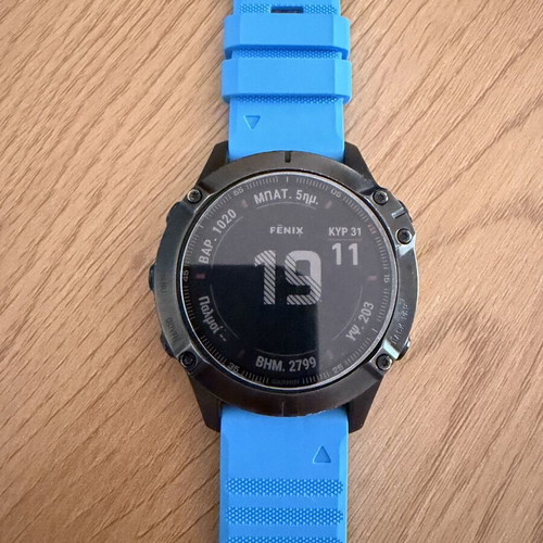 Garmin Fenix 6 Pro μεταχειρισμένο smartwatch με αξεσουάρ