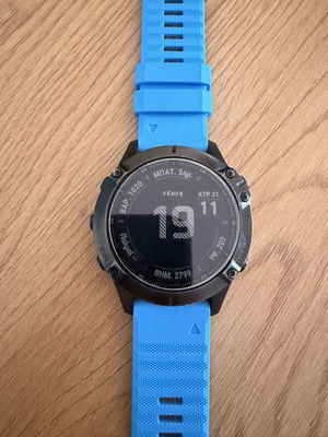 Garmin Fenix 6 Pro μεταχειρισμένο smartwatch με αξεσουάρ