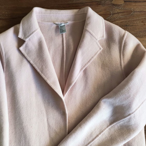 Wool coat H&M like new, pink, size XL
