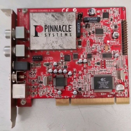 Pinnacle TV, radio and video card used