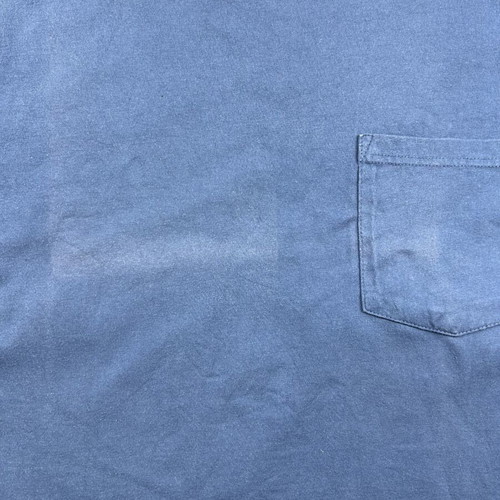 Dickies pocket T-shirt men's 3XL blue cotton