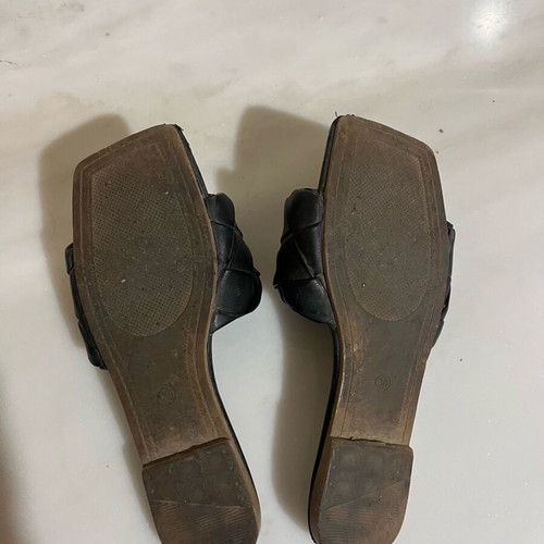 Sandals used, size 38, black