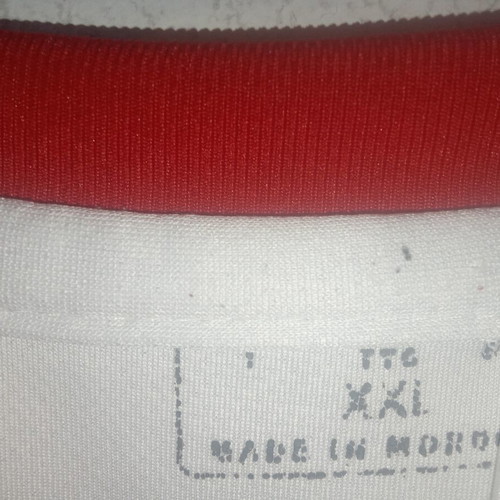 Morocco Away Jersey XL used with stains and alterations