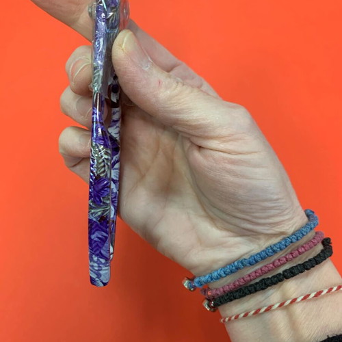 Pliers with floral design