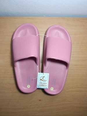 Ocean Addicts slides slippers, pink