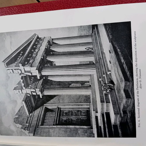 Sculptures of the Parthenon booklet used, English, 1950