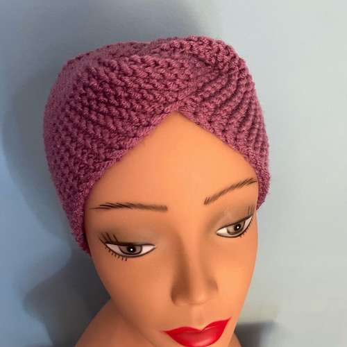 Handmade knitted hairbands new, 25% wool 75% acrylic