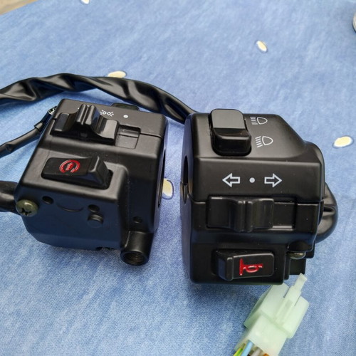 Motorcycle Handlebar Switch Pair new, left and right