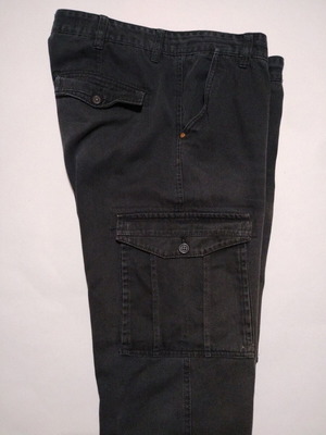 Men's black cargo pants size 36/L