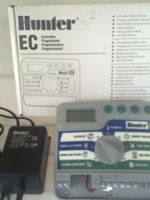 Προγραμματιστής ποτίσματος Hunter EC201 δύο καναλιών σαν καινούργιο