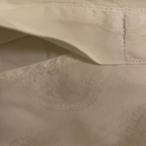 Etro jacquard cotton shirt like new, limited edition, white, size S