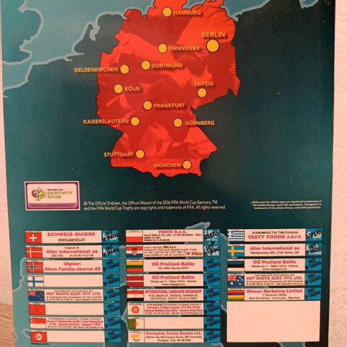 Άλμπουμ Panini World Cup 2006 Germany σαν καινούργιο, 98% συμπληρωμένο