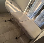 Aesthetic bed used with armrests
