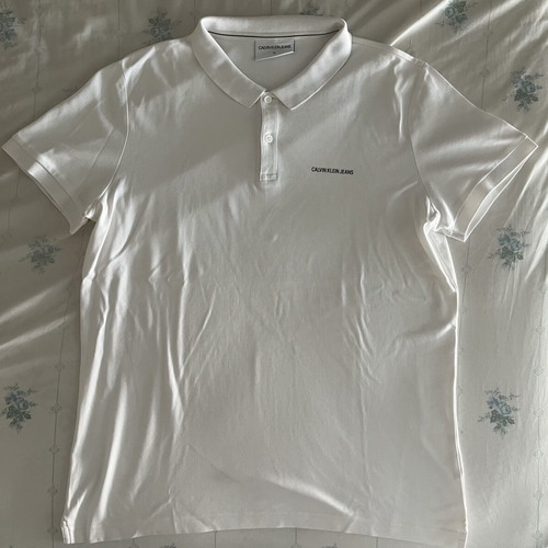 Calvin Klein Polo Shirt like new, size L, white