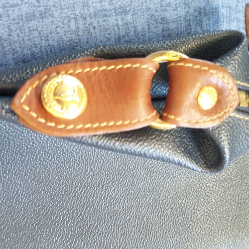 Trussardi blue handbag like new