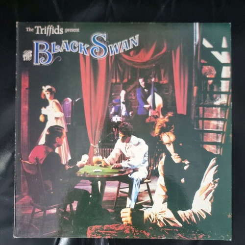 The Triffids The Black Swan vinyl used, Greek edition