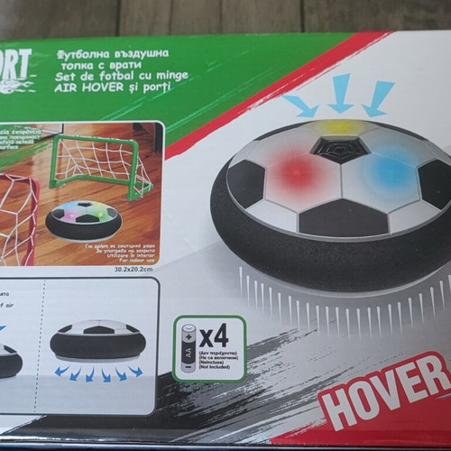 Hover Ball with Two Goals like new