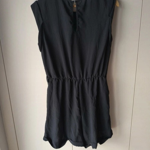 Shein women's black one-piece jumpsuit like new, size L
