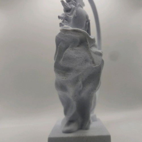 Spartan Archer Bust decorative statue with marble look, new