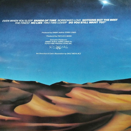SOS Band Sands of Time LP album used, R&B / Soul